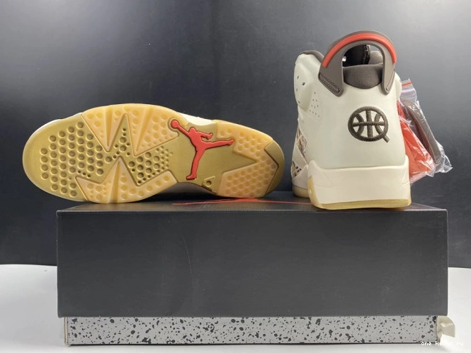 Rep Onekick (2020) Brown Jordan Quai54 CZ4152-100 Sail Retro 6 AIR 0627